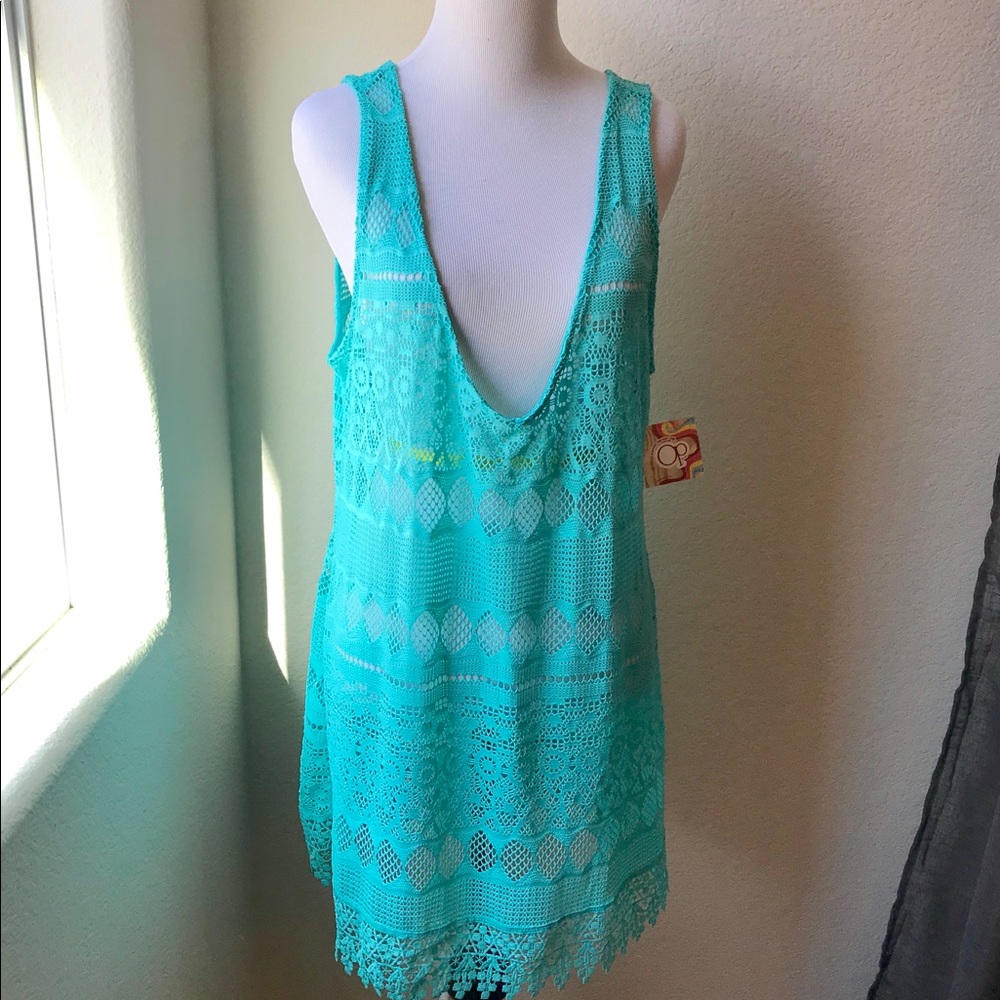 NWT Deep V Swimsuit Coverup